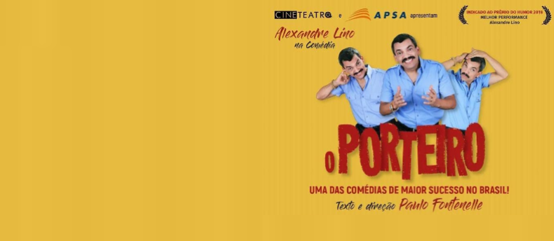 Imagem de divulgação da notícia "Espetáculo "O Porteiro" faz única apresentação em Belo Horizonte"